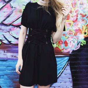 Asos Corset Tshirt Dress!!